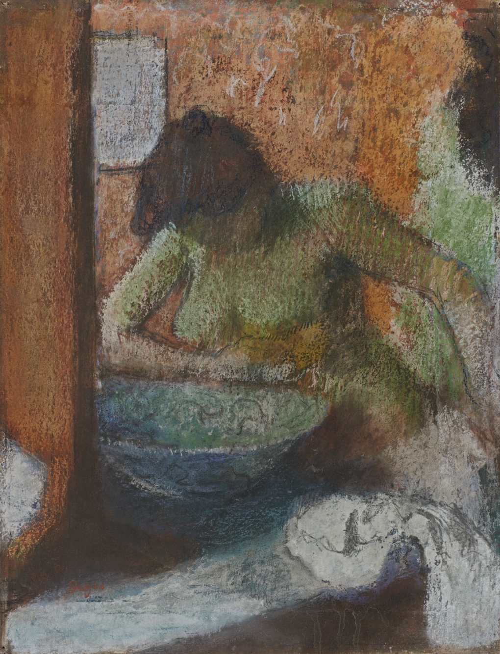 Дега купальщицы