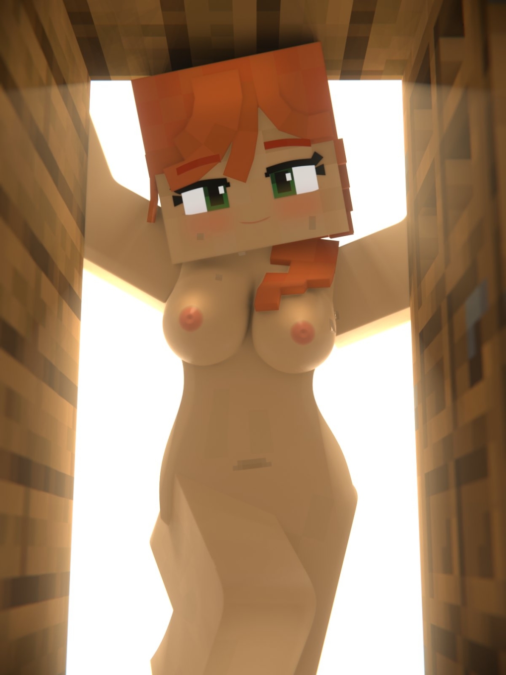 Голые бабы из МАЙНКРАФТА