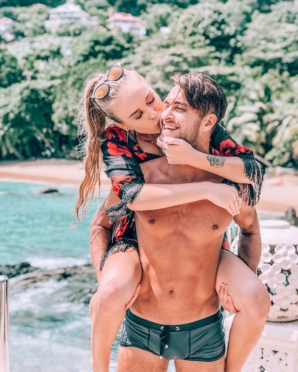 Милена Безбородова на Сейшелах