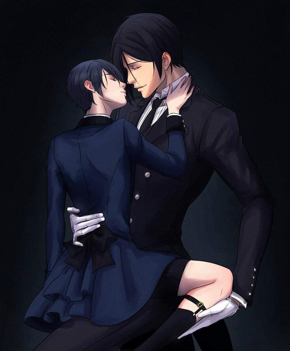 Себастьян Михаэлис и Сиэль Фантомхайв любовь