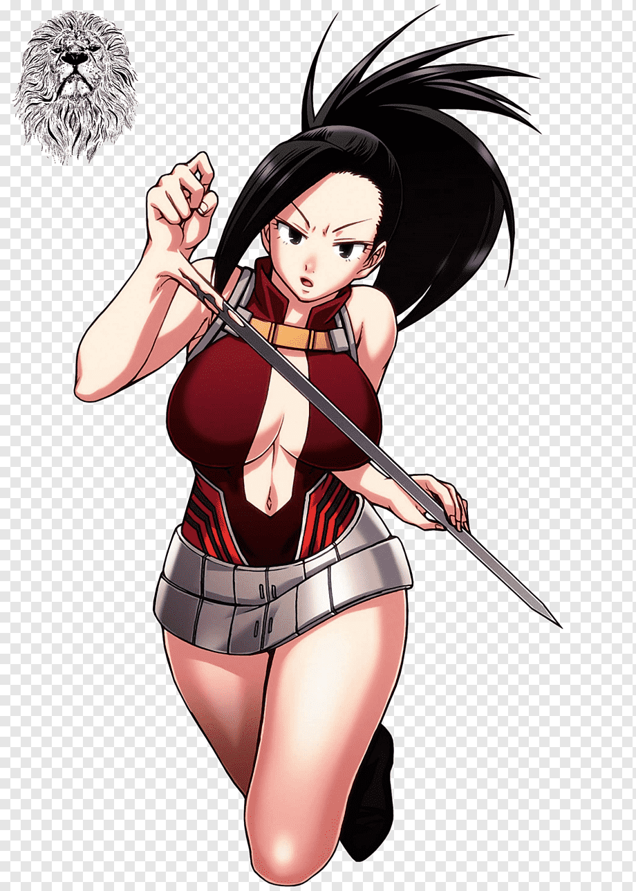 Momo Yaoyorozu в купальнике