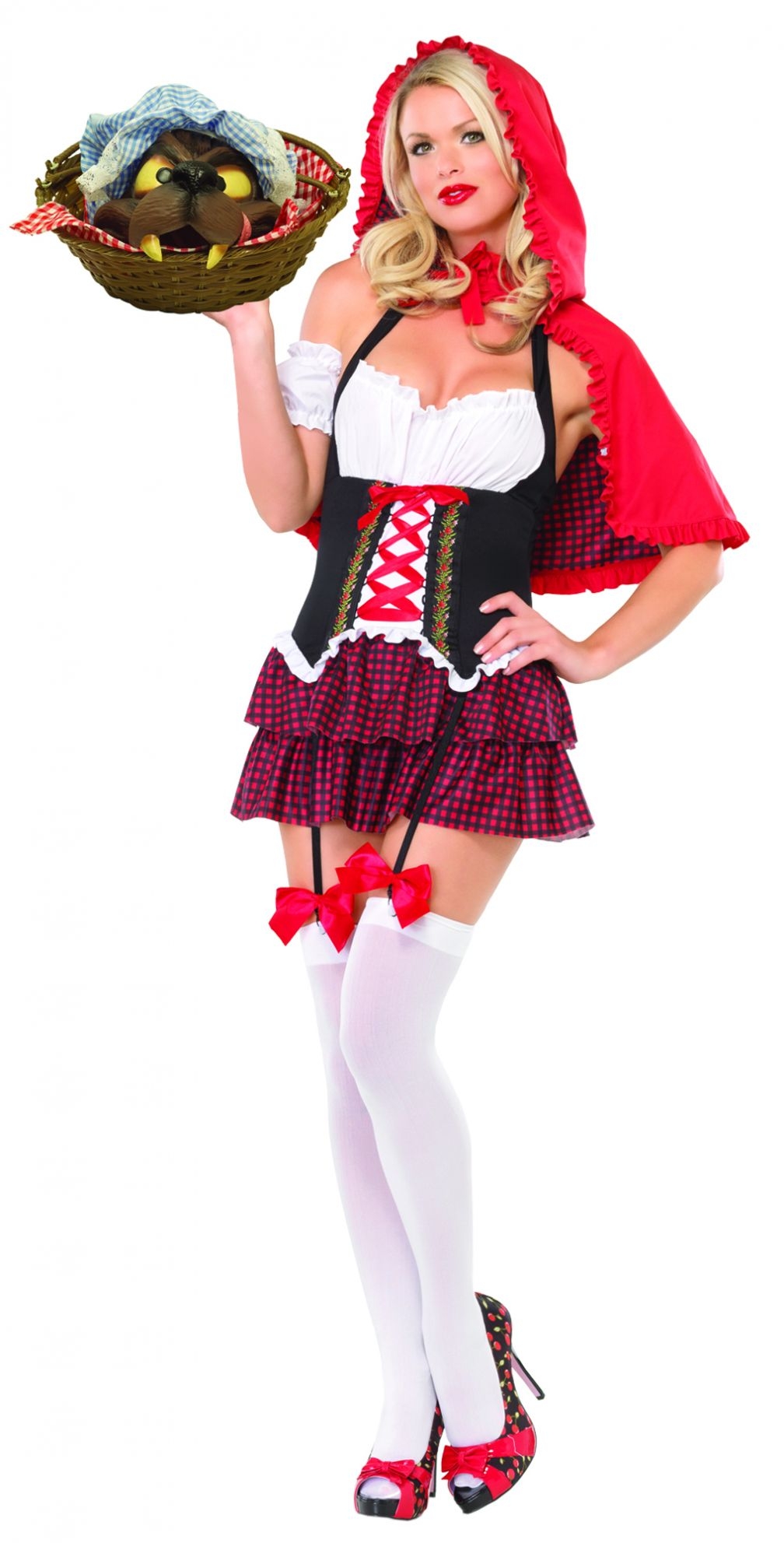 Костюм красная шапочка секси