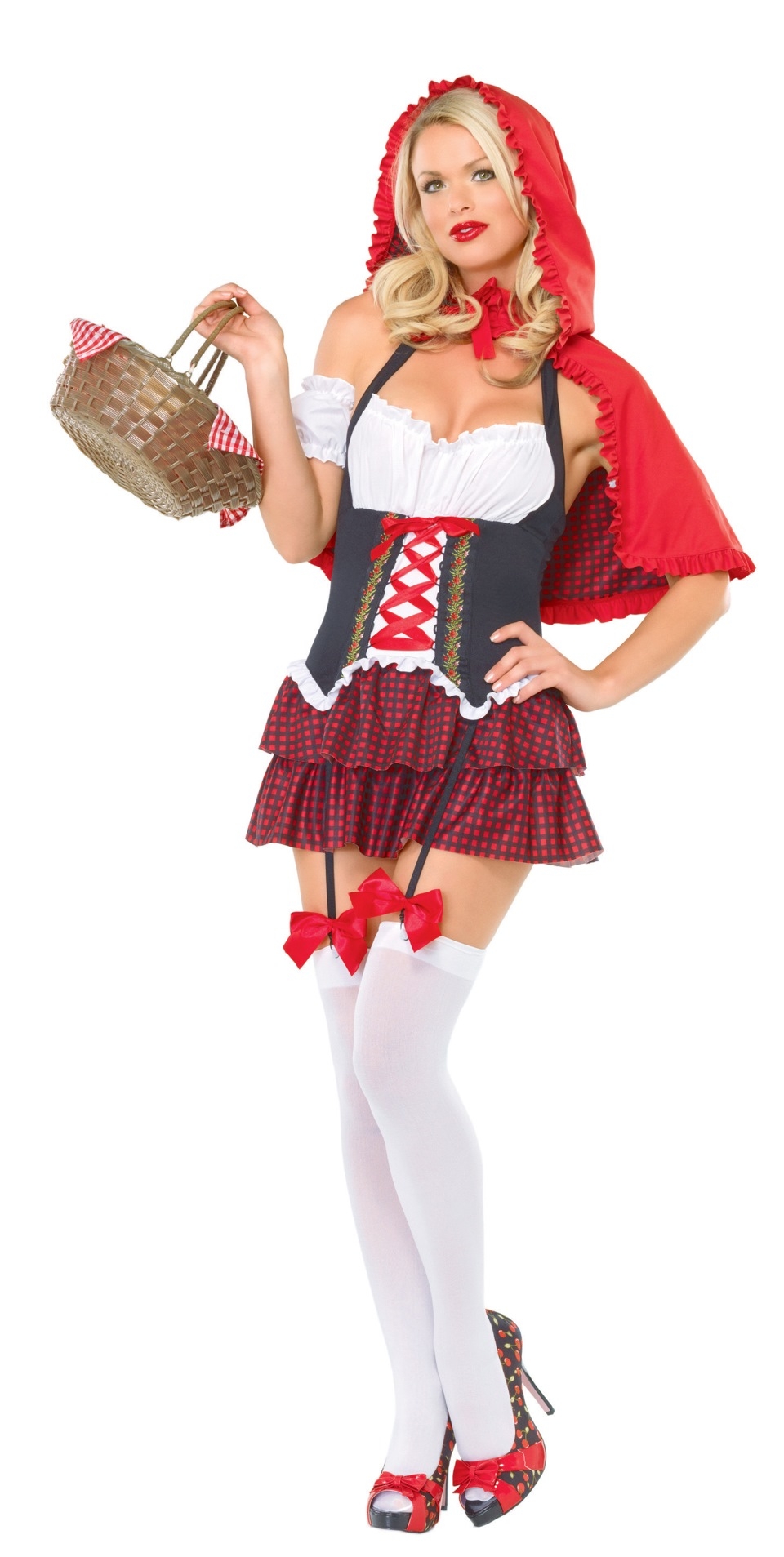 Девушка Санта Клаус