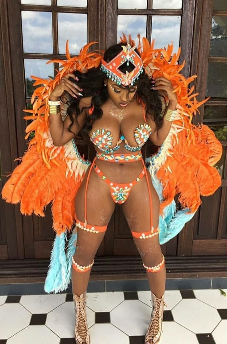 Попв на бразильском карнавале Рио