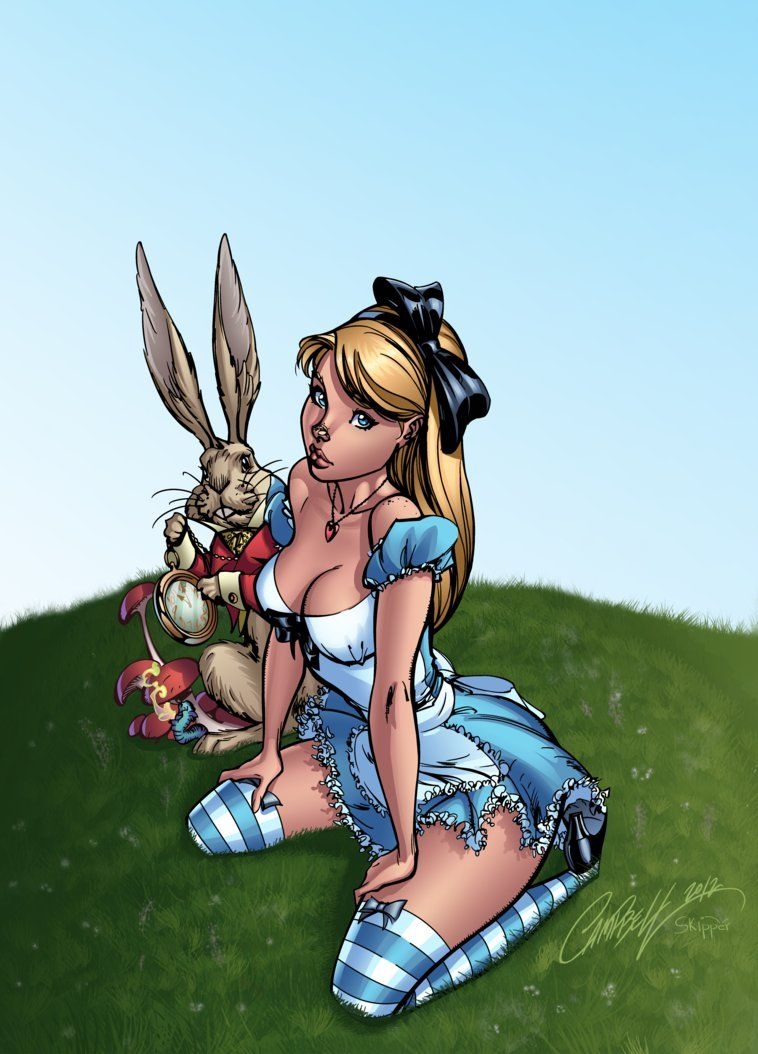 Латексный костюм Алисы