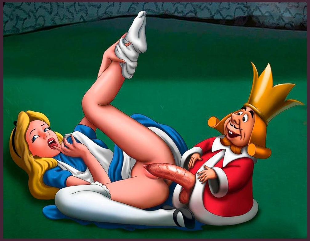 Алиса в стране чудес Дисней xxx