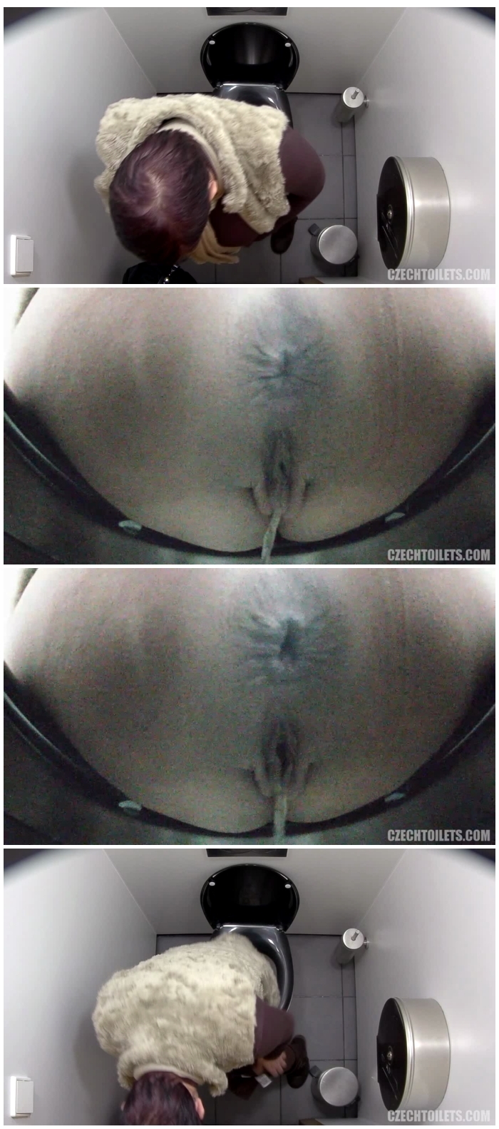 Скрытая камера в женском туалете