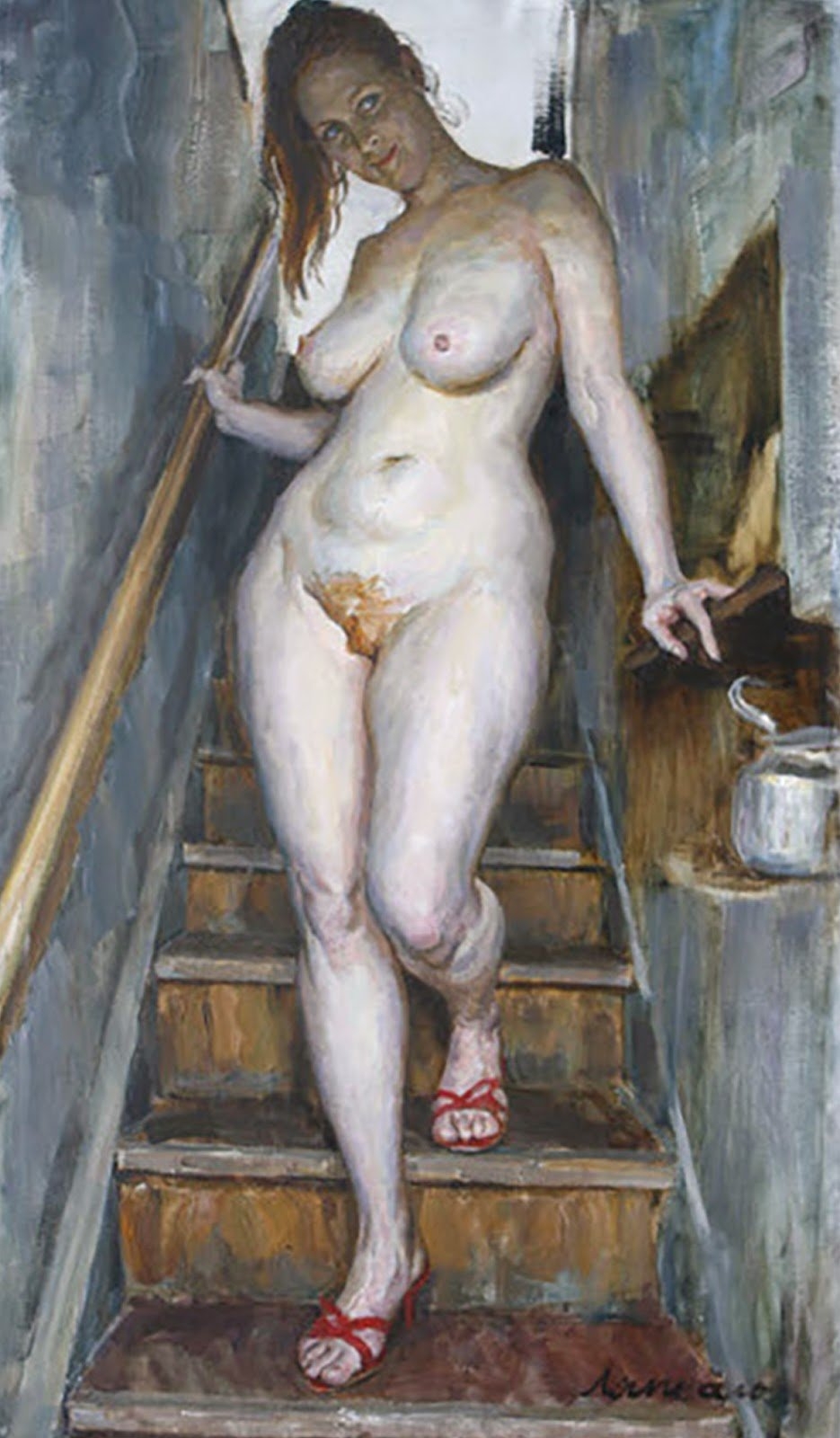 Голые красавицы в кокошниках