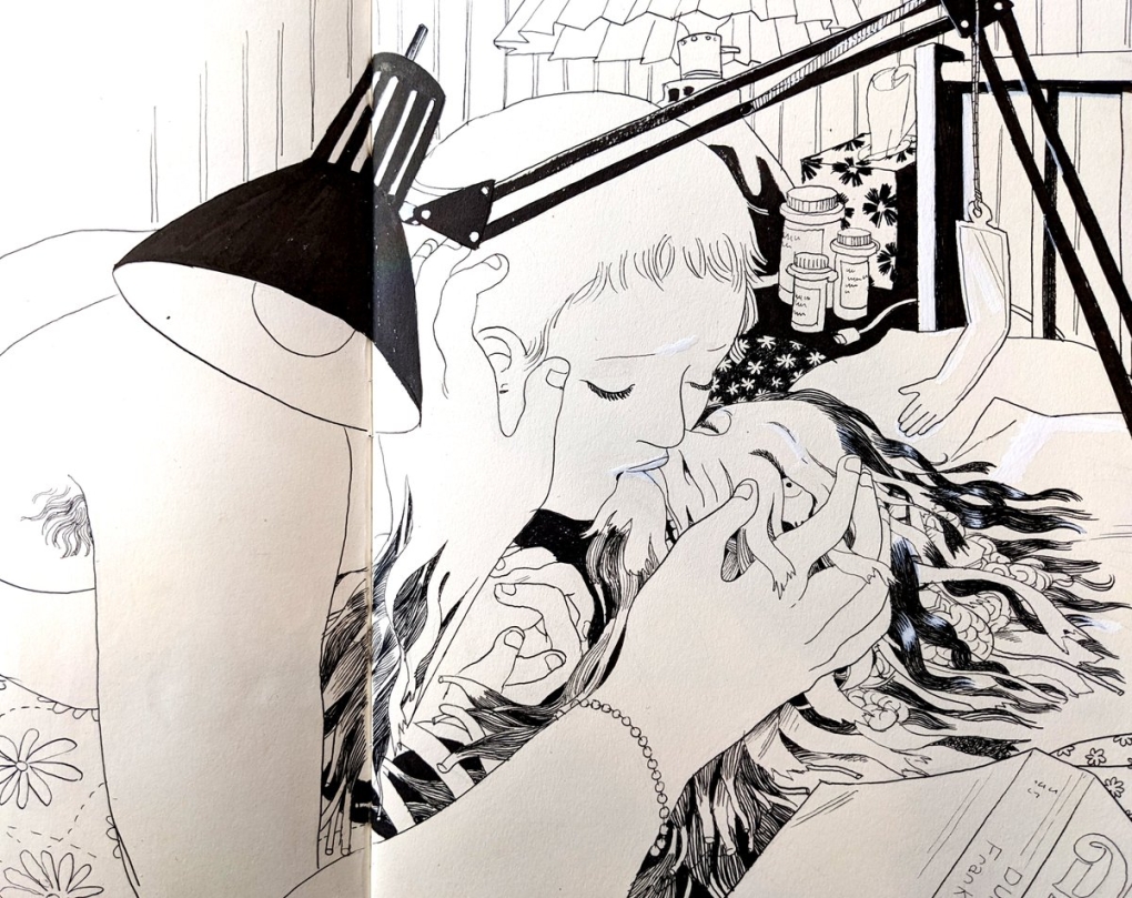 Девушка арт 18