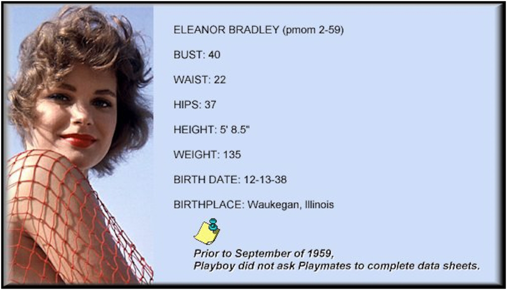 Элеонор Брэдли 1959