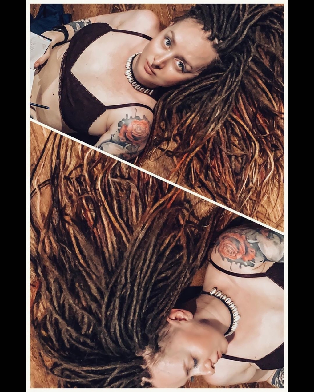 Голые девчонки с дредами