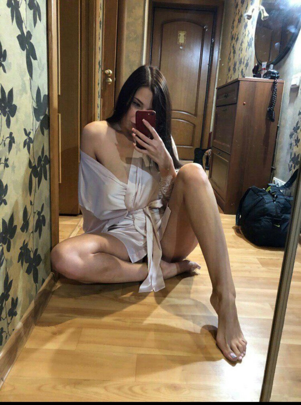 Катя Глущенко в Нижнем белье