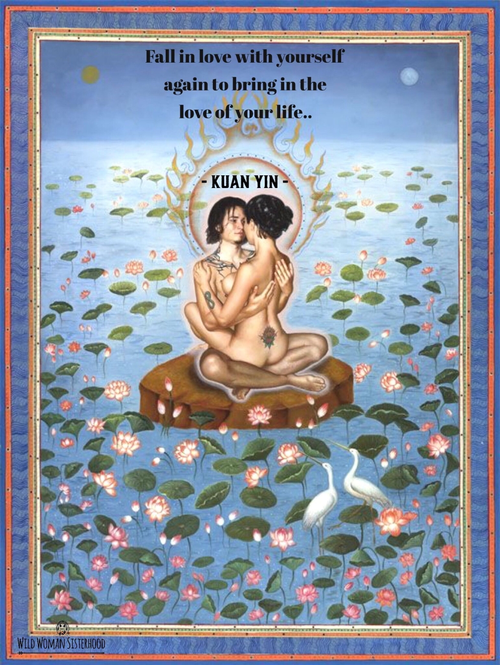 Поза лотоса Тантра