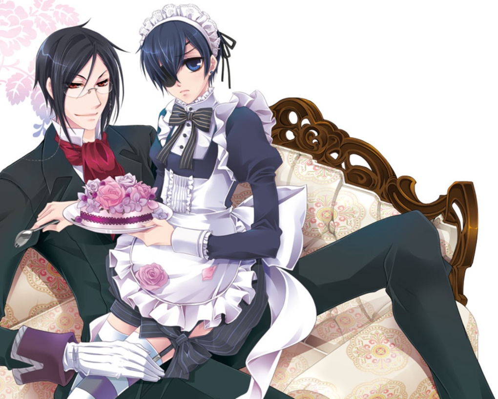 Тёмный дворецкий Сиэль горничная