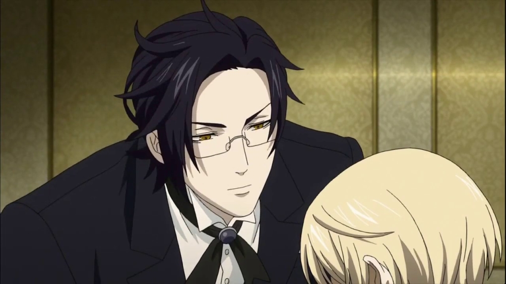 Темный дворецкий пес Себастьян