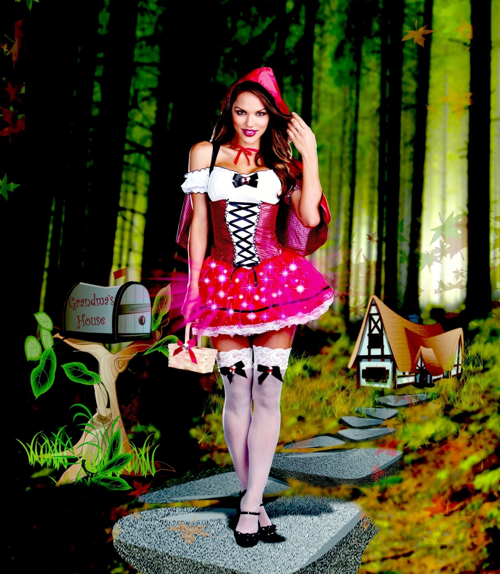 Красная шапочка и волк для взрослых