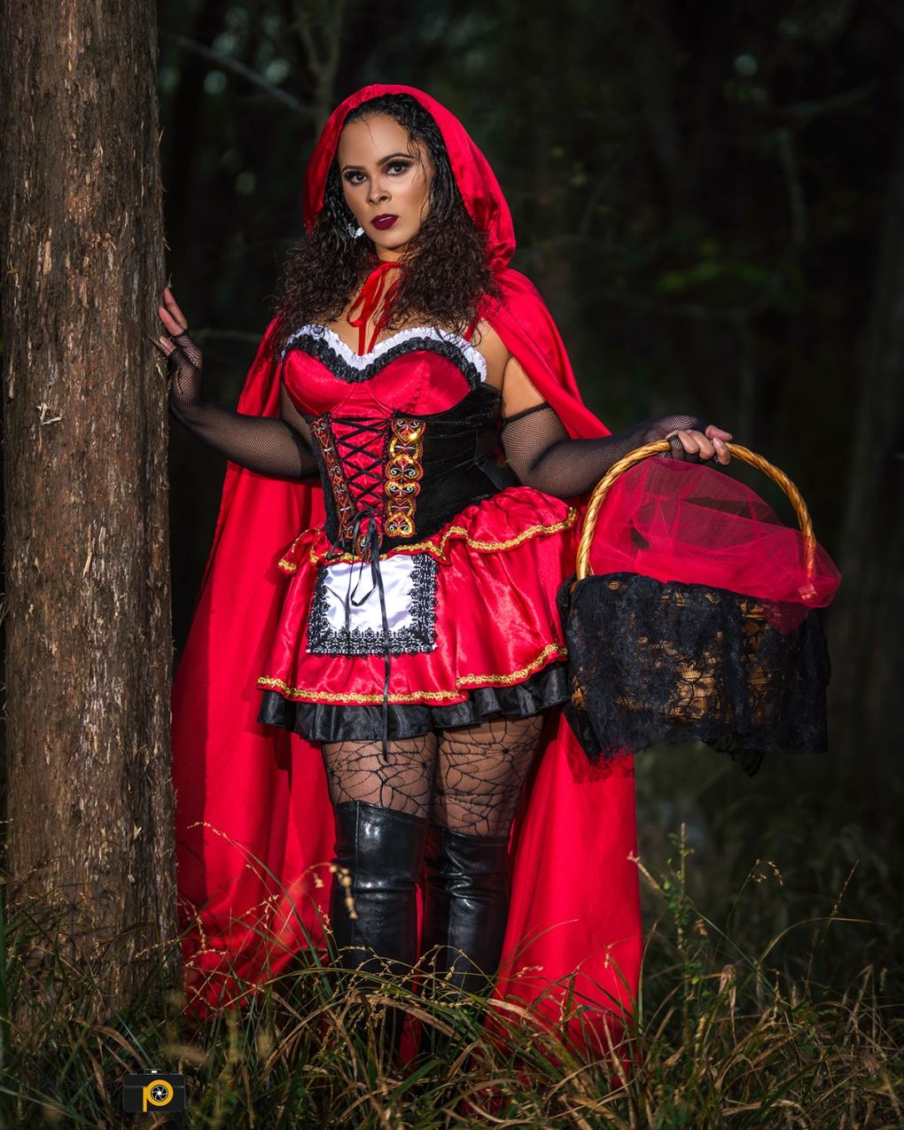 Костюм красной шапочки для интима