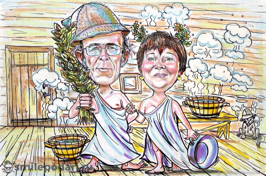 Девушка с веником