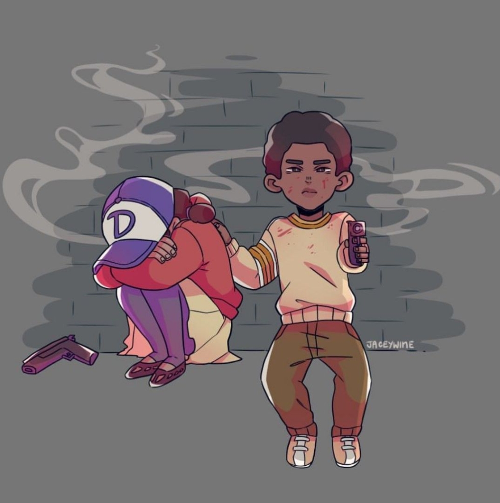 Голая Клементина из игры