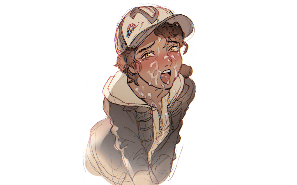 The Walking Dead голая Клементина