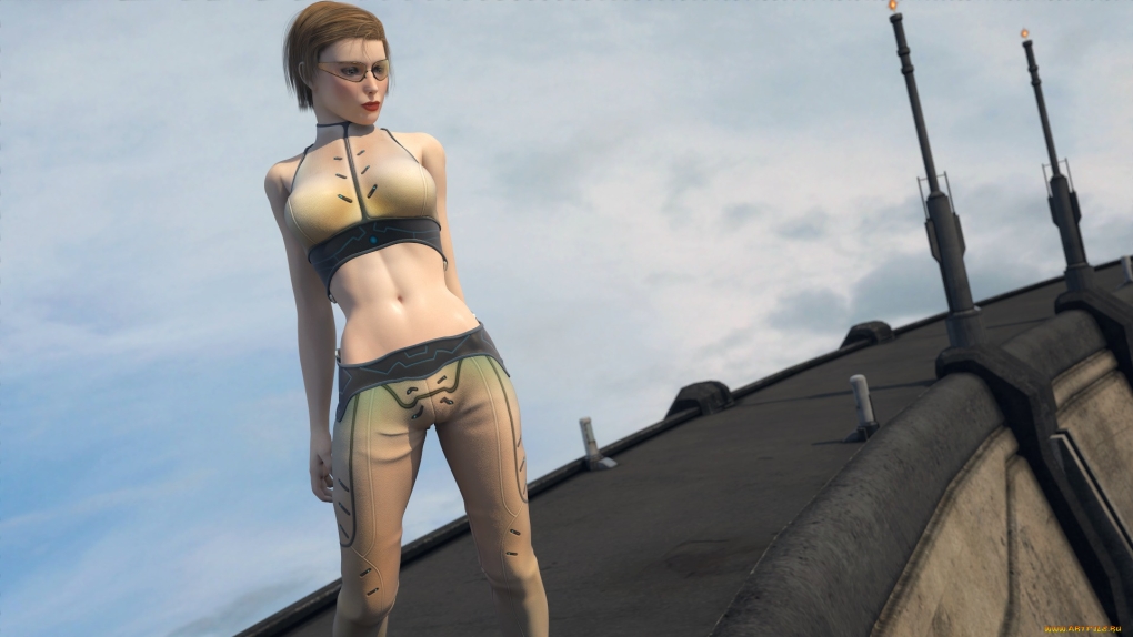 Claudia vs Marina" IV 3d artwork collection nude