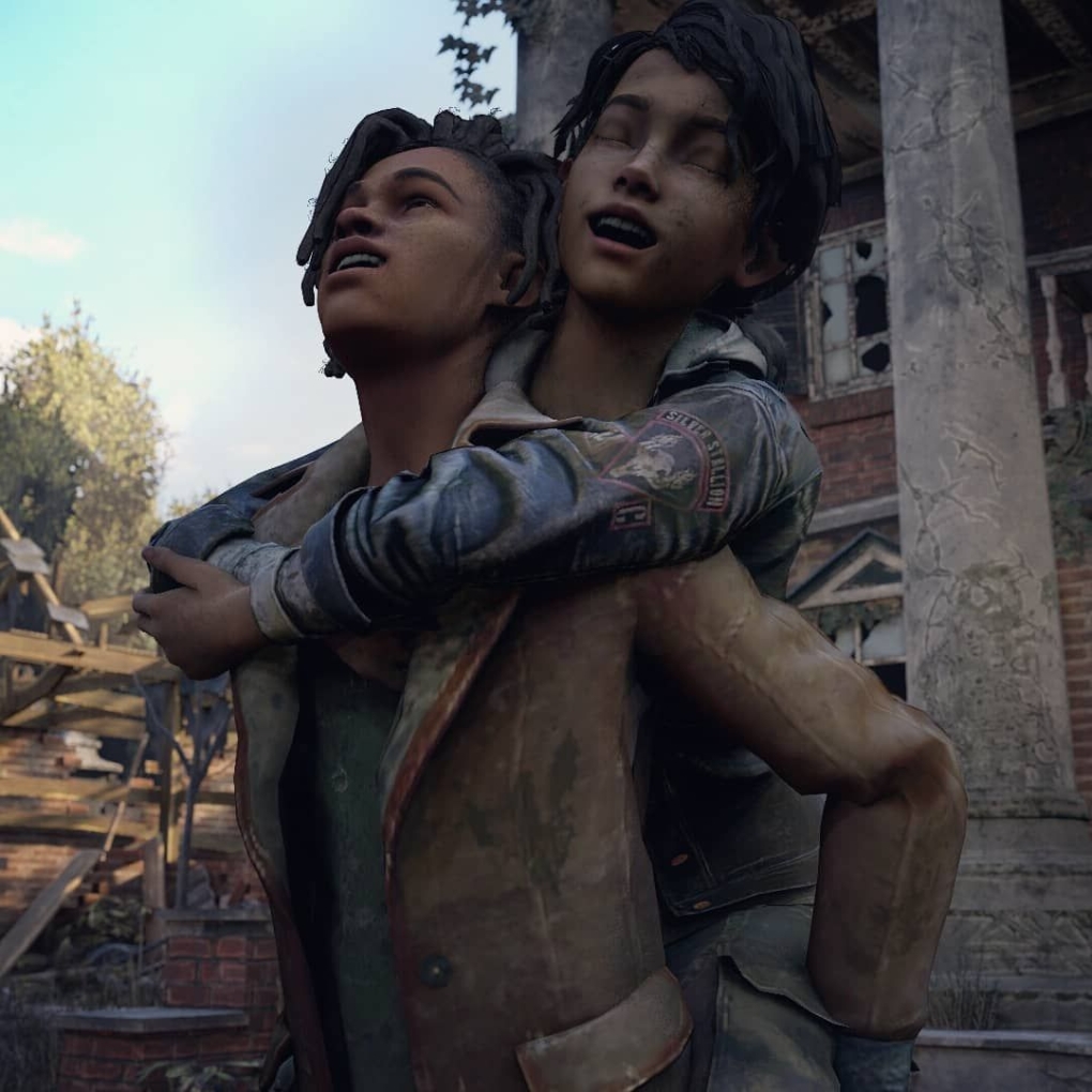 Клементина the Walking Dead New Frontier в полный рост