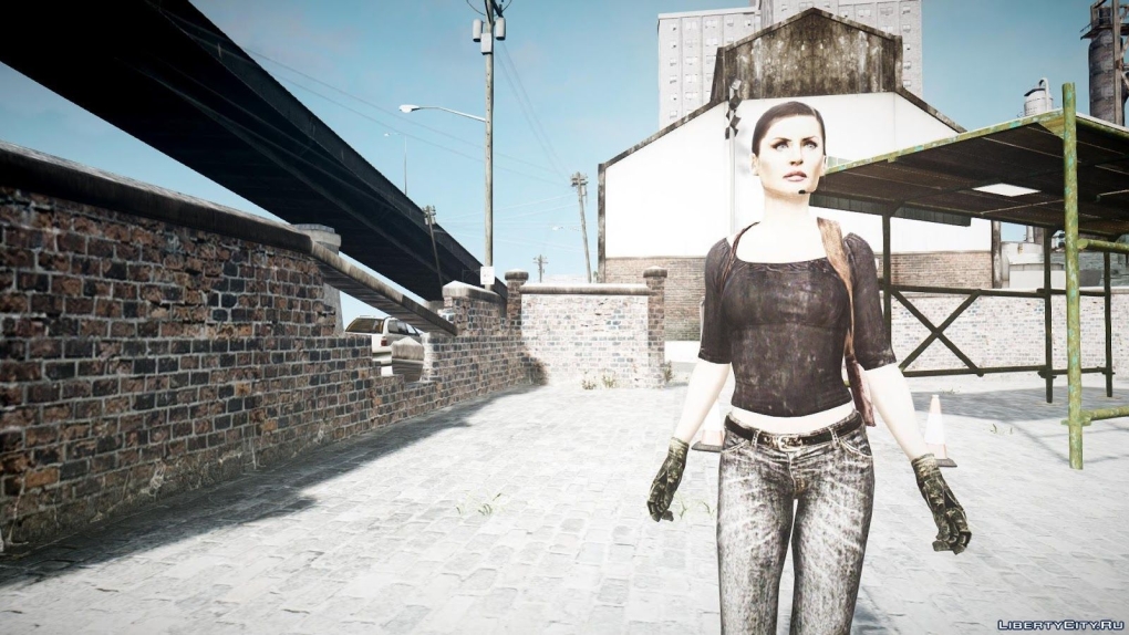 Мона Сакс из Max Payne 2