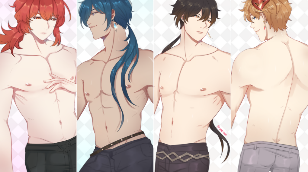 Мужская фигура спереди