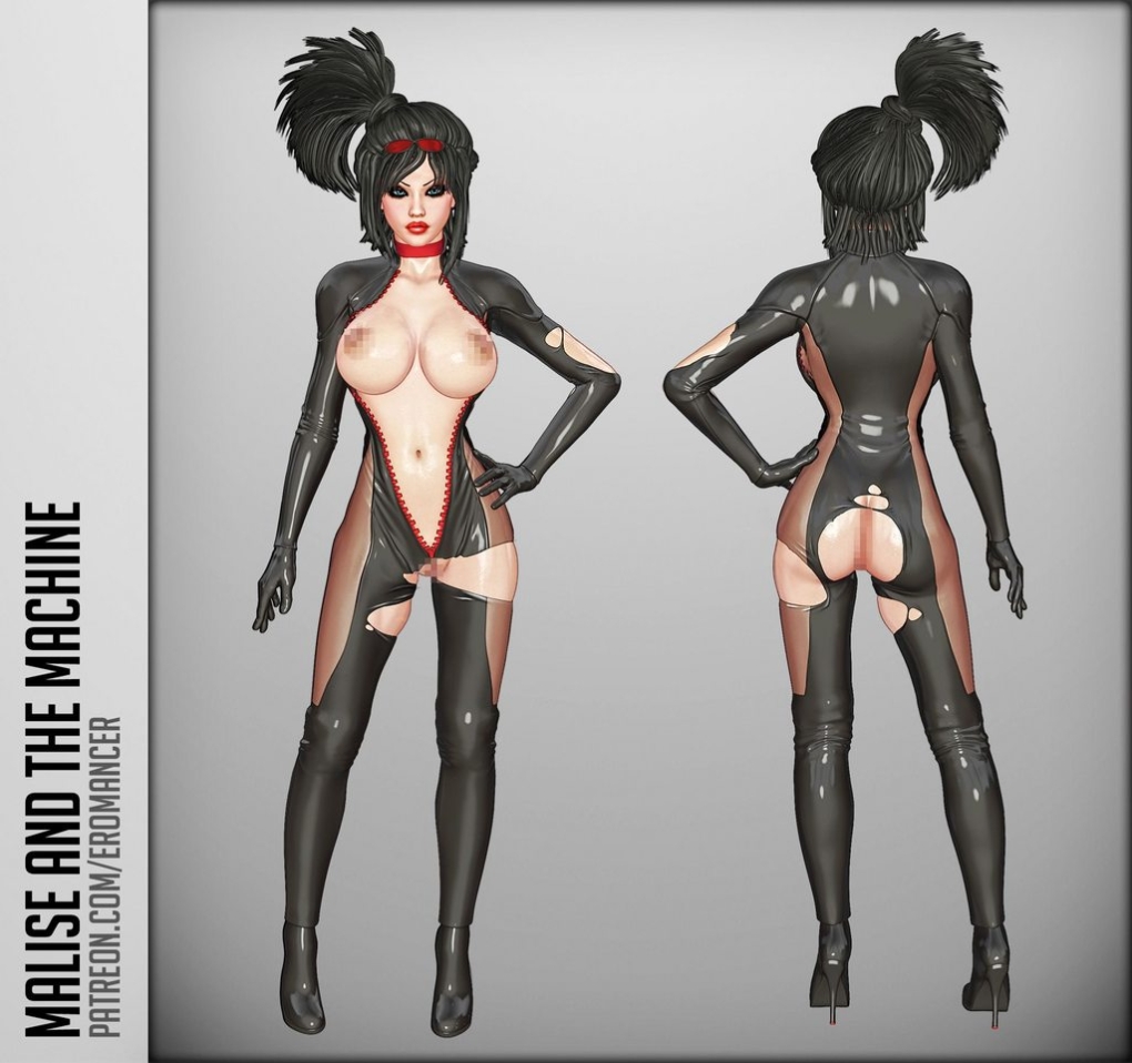 Киберпанк т поза без штанов