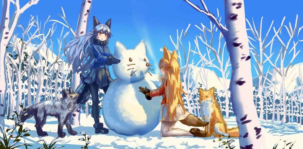 Kemono friends Grey Fox