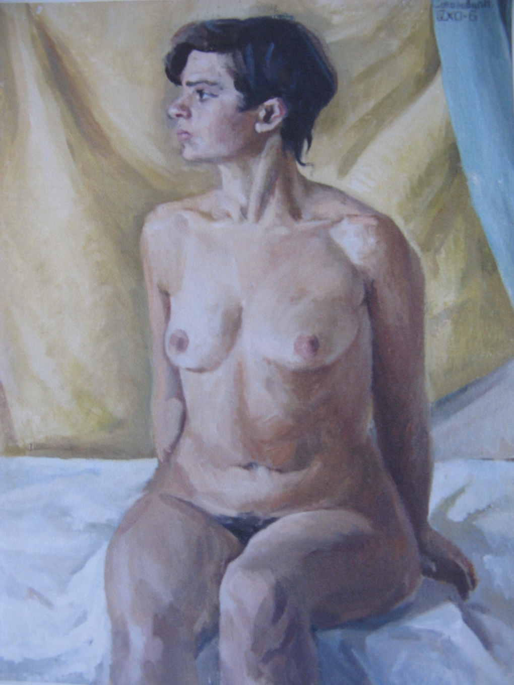 Натурщики и натурщицы в художественных студиях