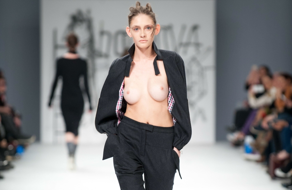 Алана Кузнецова грудь nude Catwalk