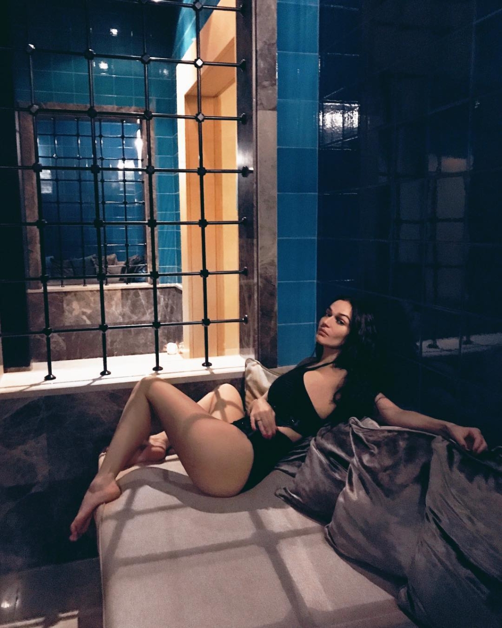 Алла Бергер в Нижнем белье