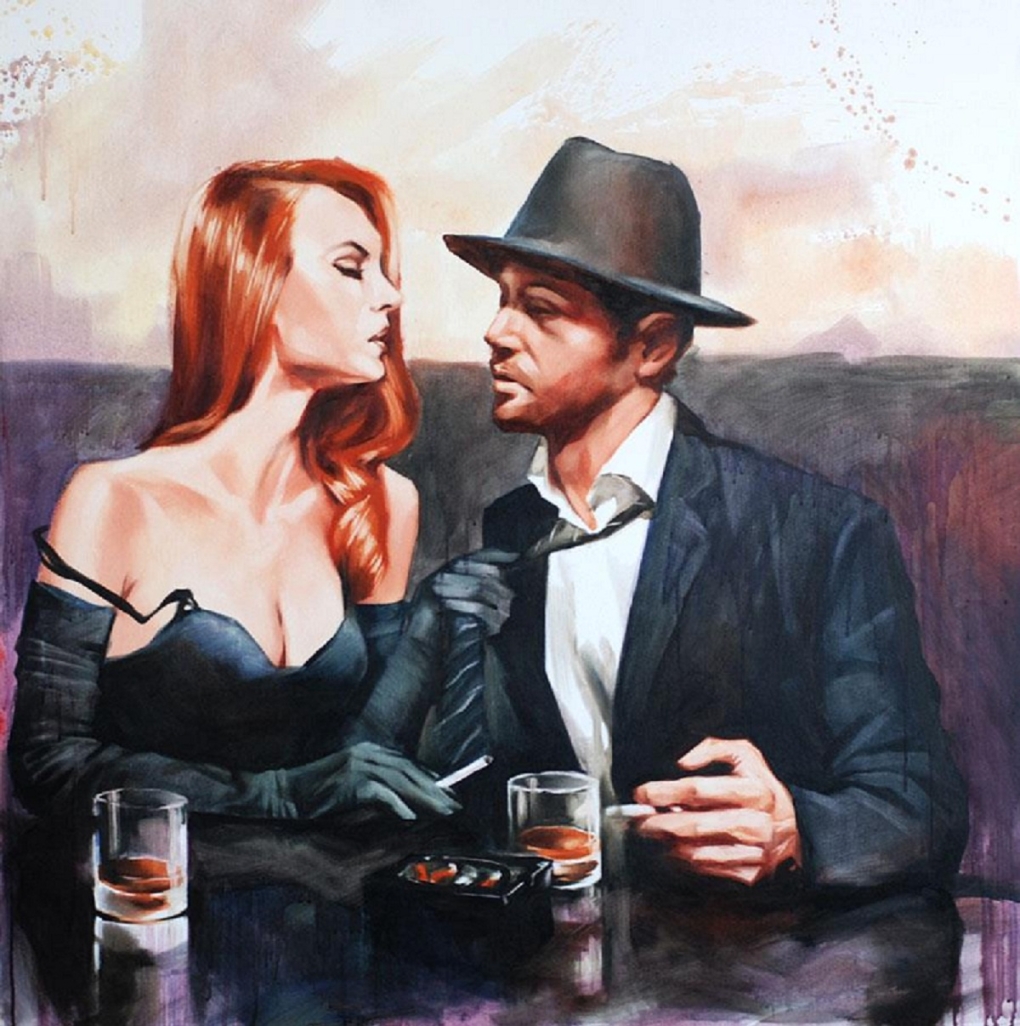 Шульман художник влюбленные