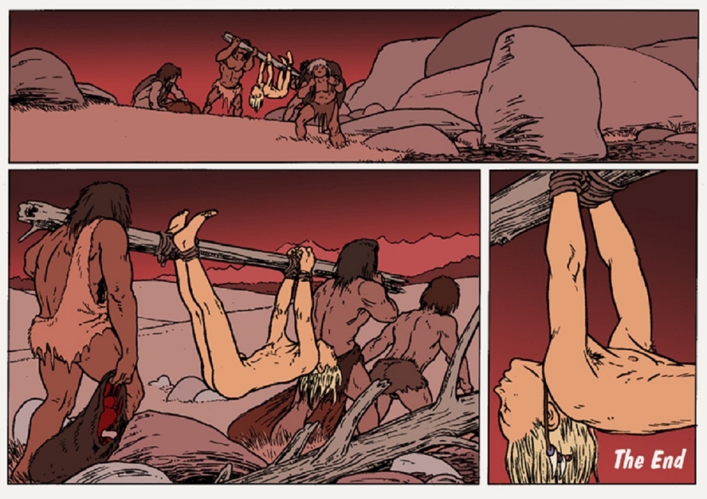 Первобытные люди хентай