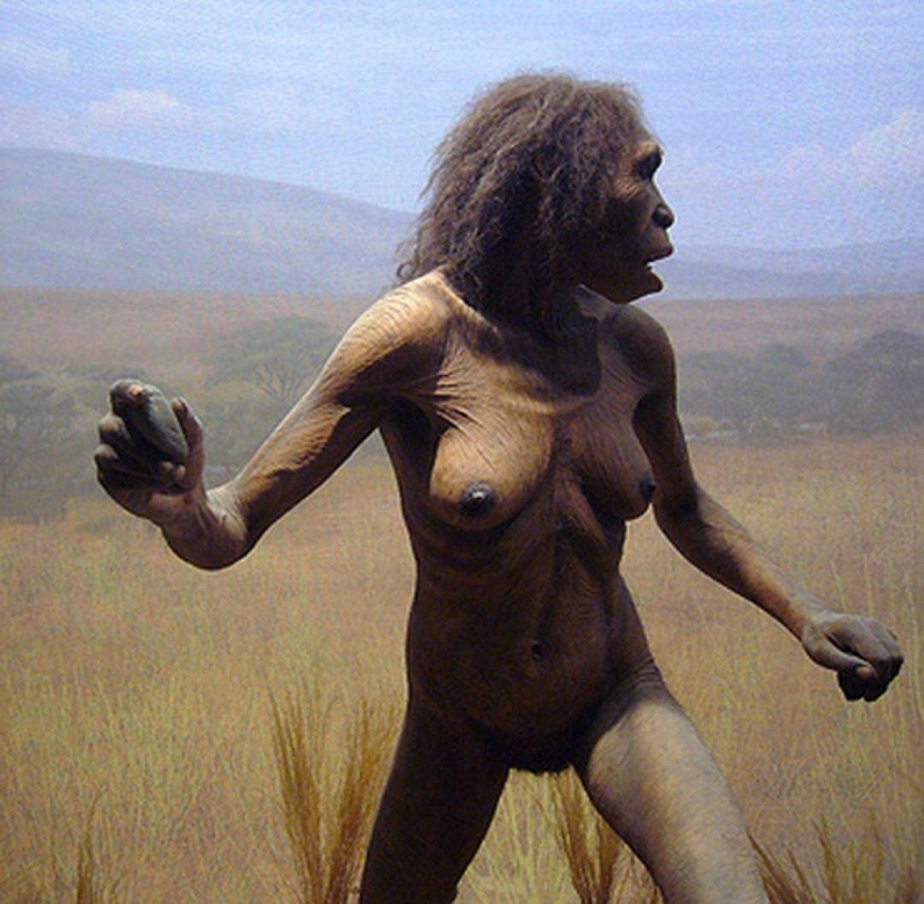 Эротические комиксы. Первобытные люди.