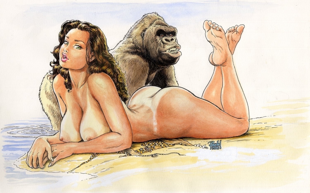 Голые первобытные женщины