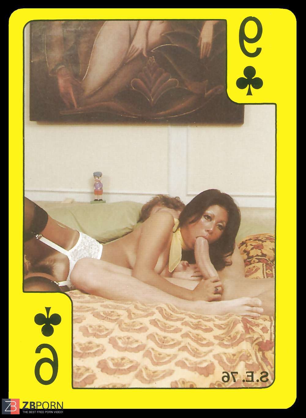 Ретро эротические игральные карты