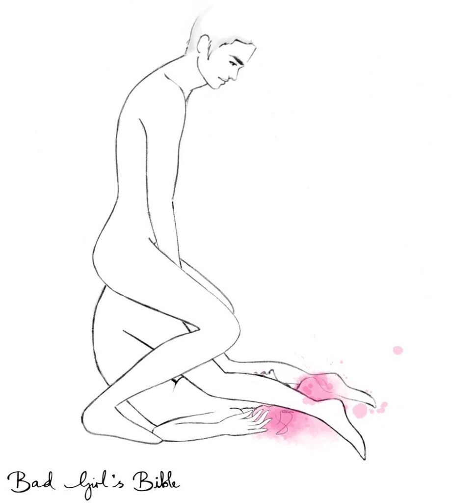 Поза ложки рисунок