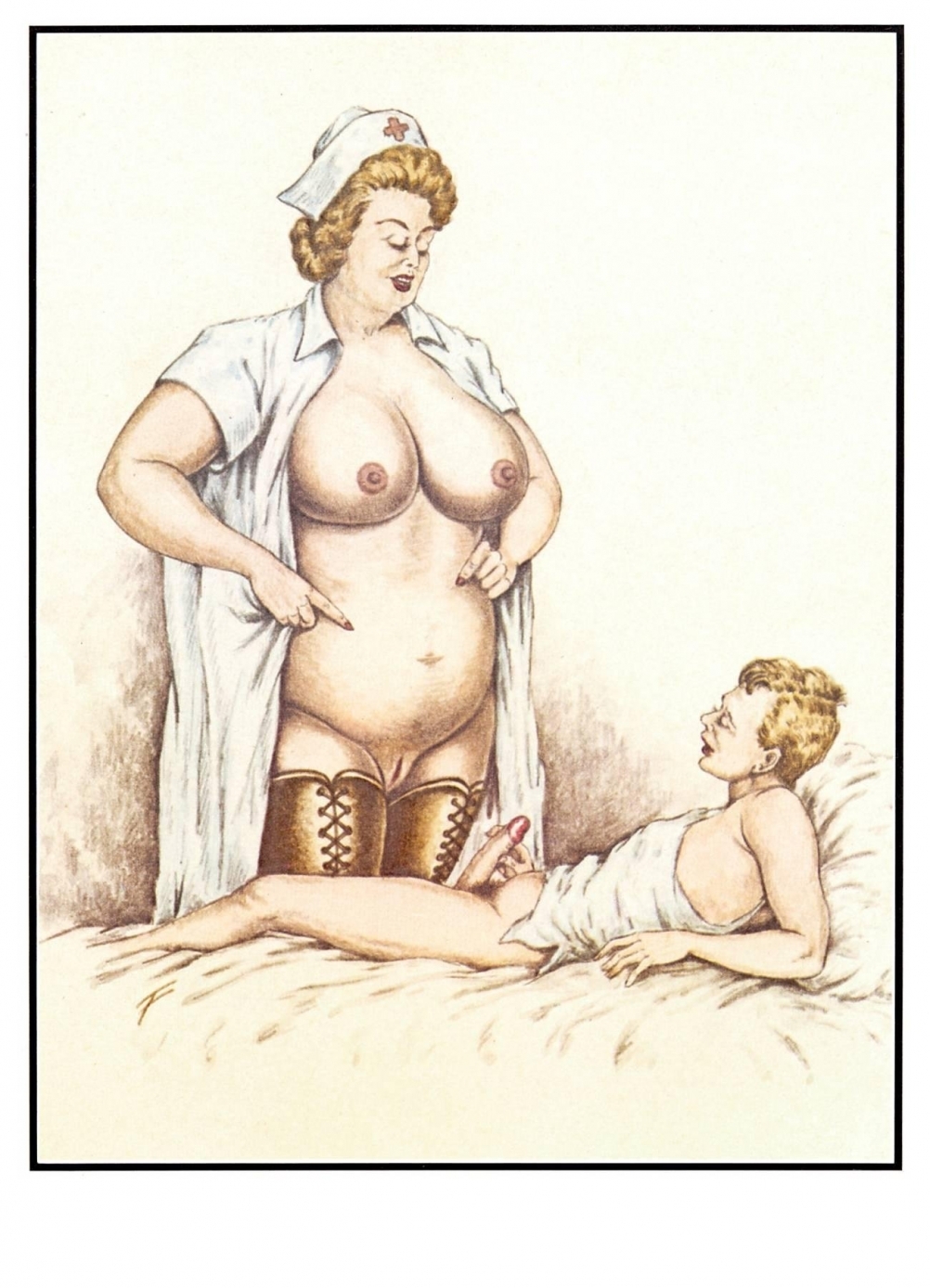 Ретро пышка Карен Браун xxx