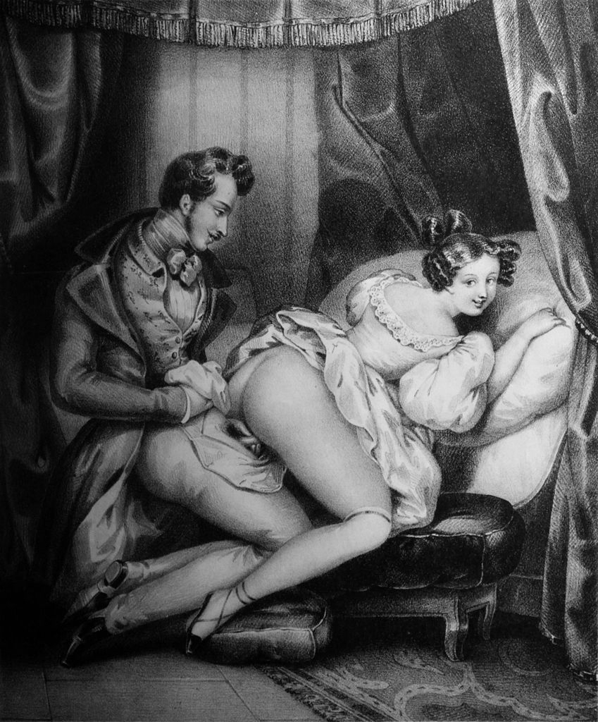 Старинная порнографическая живопись