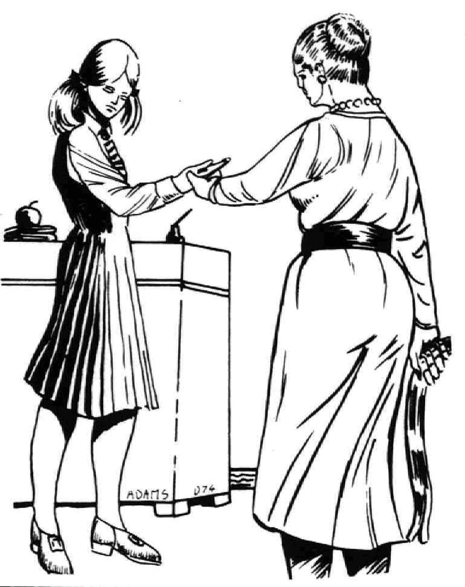 Порка девушек ремнем по попе