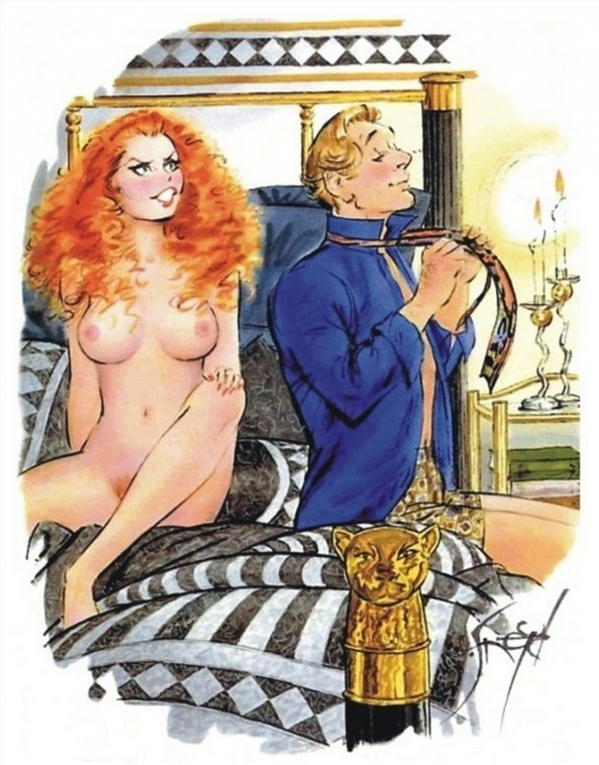 Эротические карикатуры