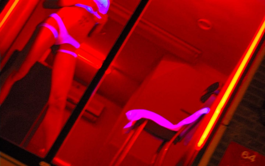 Эротический театр в Амстердаме