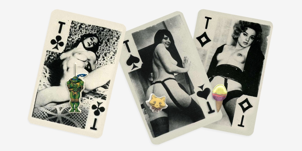 Эротические игральные карты 80х