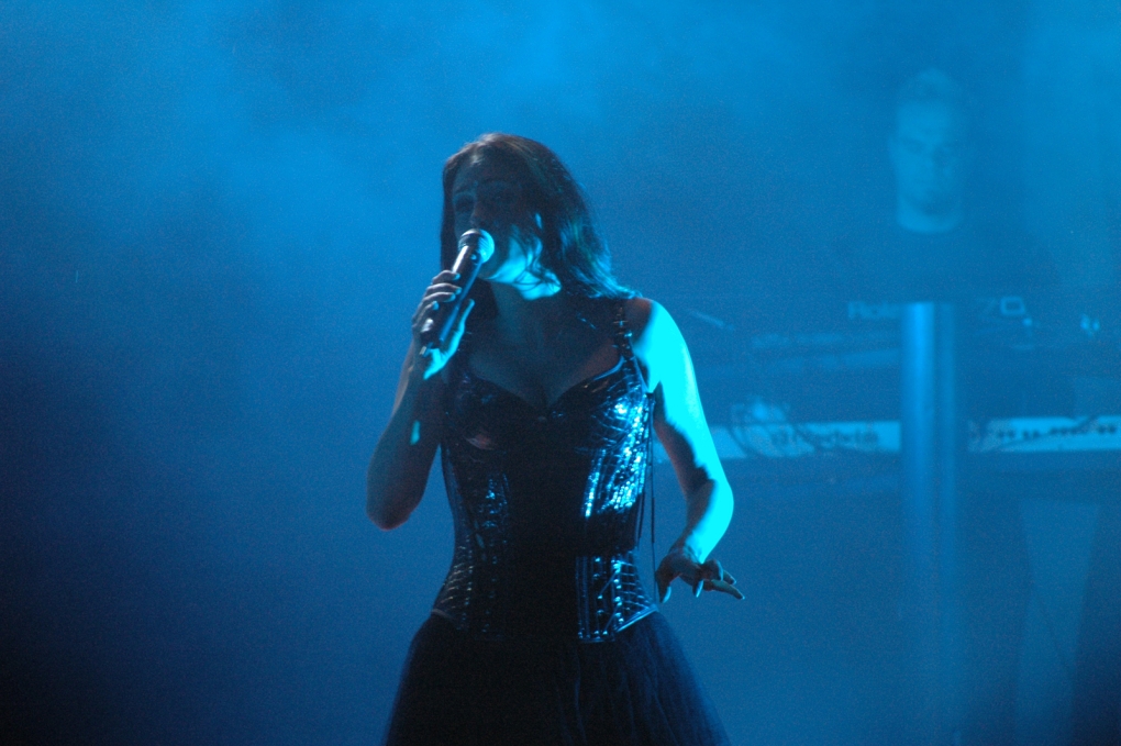 Шэрон дель Адель с мужем