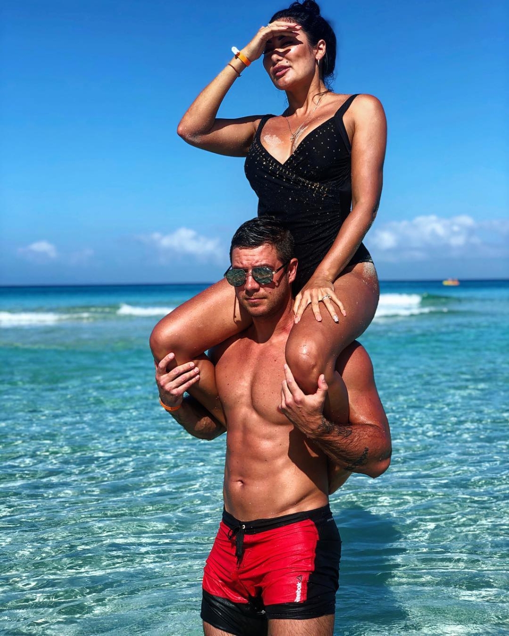 Ирина Ирис с мужем