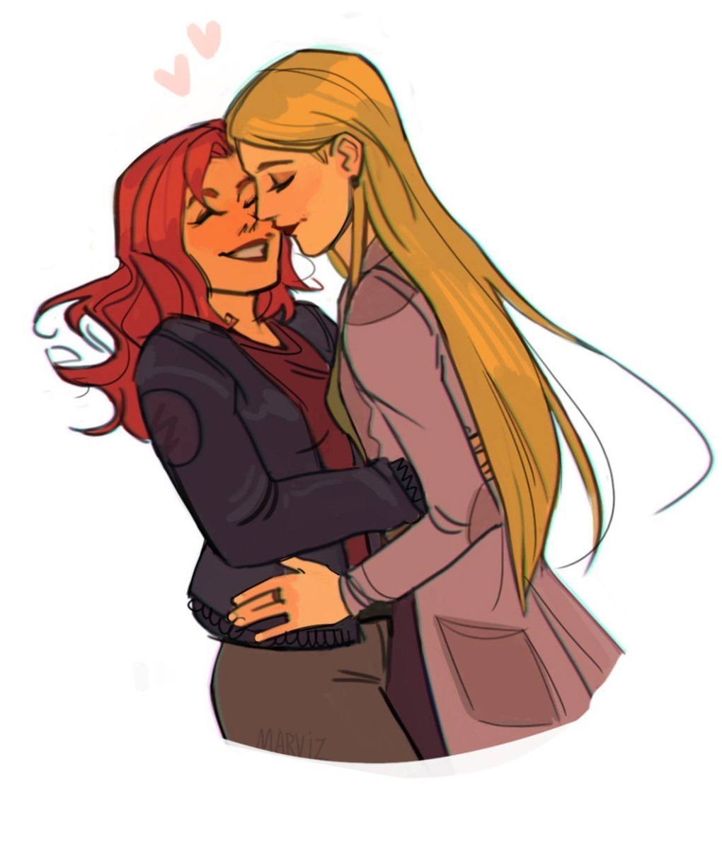 Девушка мультяшка