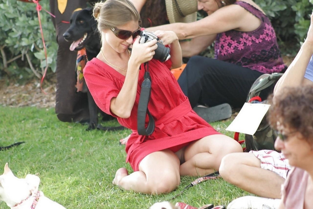 Пьяные женщины засветили