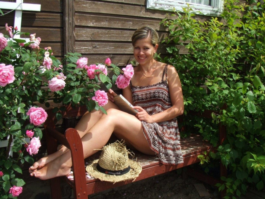 Жена показала